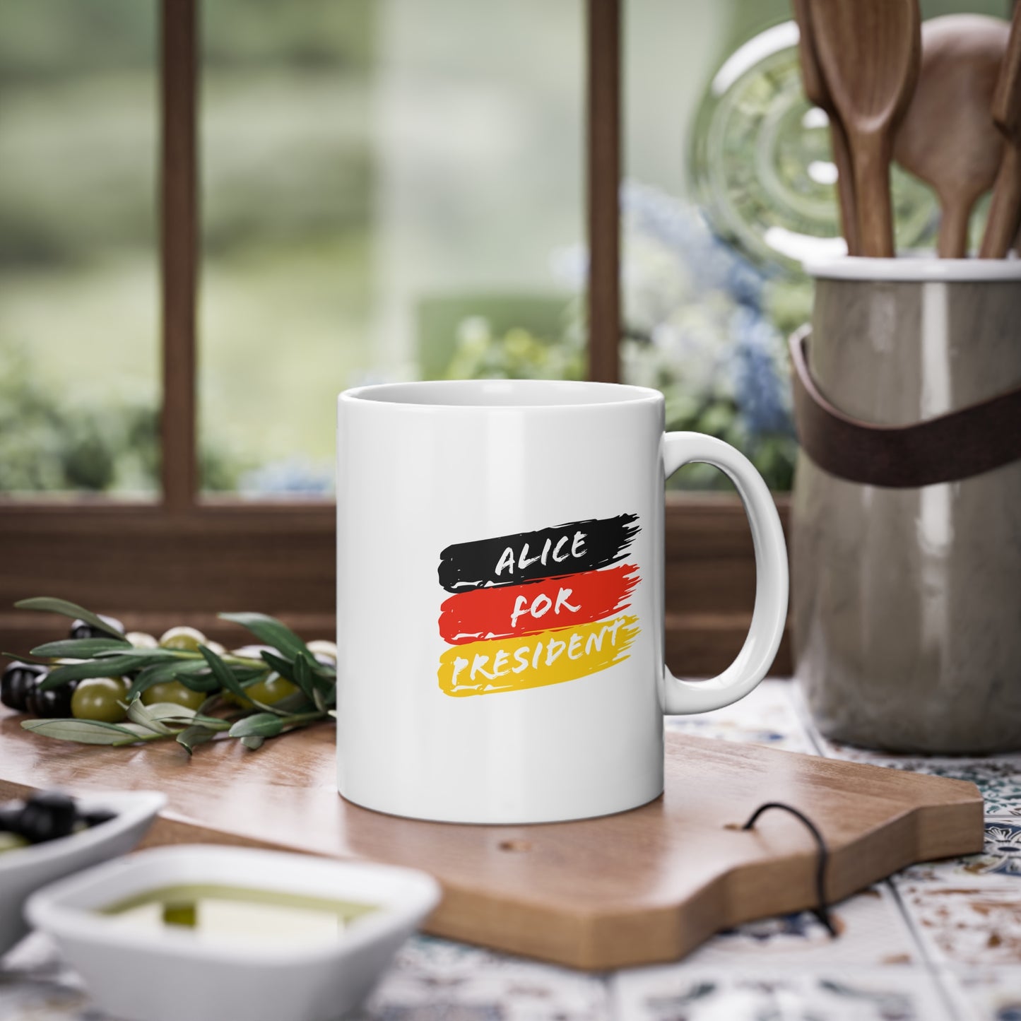 AfD | Alice Weidel | Alice for President Deutschland Tasse - Mug 330ml - 11oz